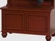 American Heartland Manufacturing Poplar Brown Hall Tree-1