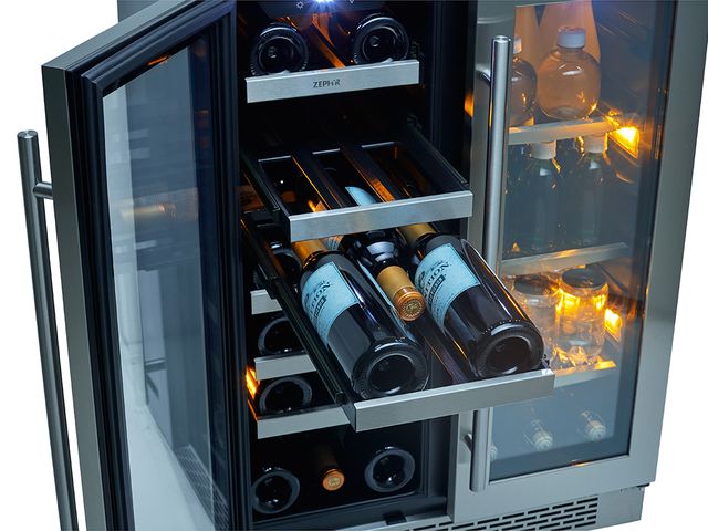 Zephyr Presrv™ 5.3 Cu. Ft. Stainless Steel Wine Cooler-3