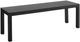 Linon Alora Black Aluminum Outdoor Bench-0