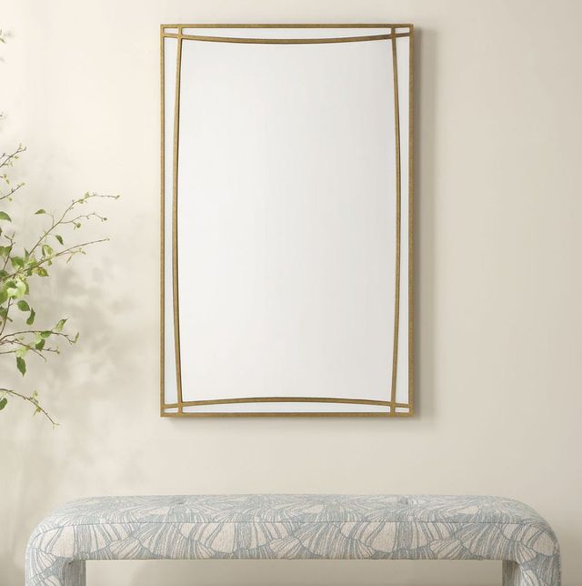 Uttermost® Florence Antique Gold Mirror-1