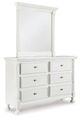 Signature Design by Ashley® Kaslyn 5-Piece White Full Panel Bed Set-2