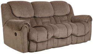 HomeStretch Double Reclining Power Sofa