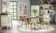 Legacy Classic XXX's and OOO's Amber Dining Table with Cotton Base-1