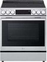 LG 30" PrintProof® Stainless Steel Smart Slide-In Induction Range with InstaView®