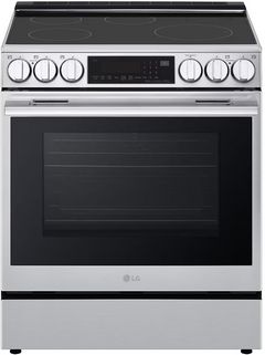 LG 30" PrintProof® Stainless Steel Smart Slide-In Induction Range with InstaView®