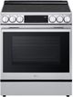 LG 30" PrintProof® Stainless Steel Smart Slide-In Induction Range with InstaView®-0