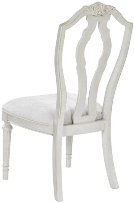 Benchcraft® Montelaine Antique White Dining Side Chair-3
