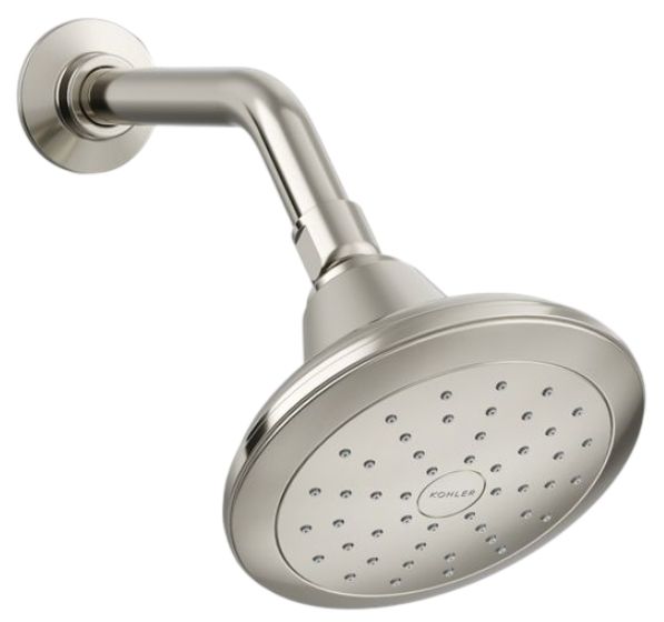 KOHLER® Pinstripe® Vibrant Polished Nickel 1.75 GPM Single-Function Showerhead-0
