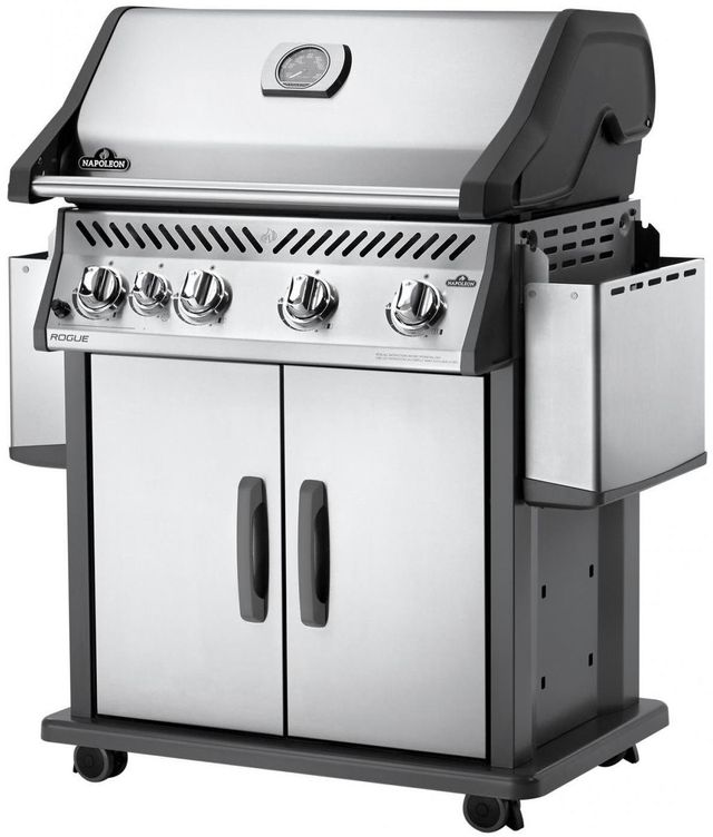 Napoleon Rogue® 525 Series 57" Stainless Steel Freestanding Grill-2