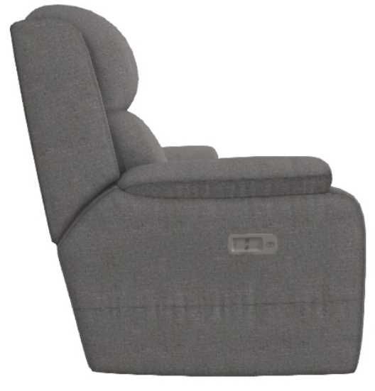 La-Z-Boy® Dorian Quarry Power Reclining Sofa with Headrest and Lumbar-3