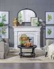 A & B Home Black Vintage Clock-3