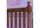 Vaughan-Bassett Cottage Cherry Full Slat Poster Bed-1