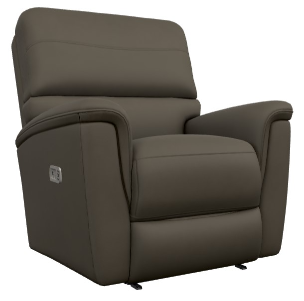 M★ La-Z-Boy® Maverick Brownstone Manual Rocking Recliner
