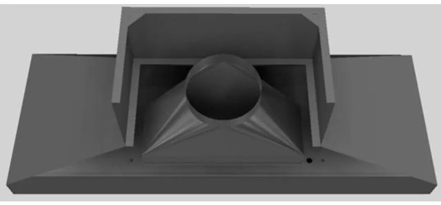 Vent-A-Hood® 66" Gunsmoke Euro-Style Wall Mounted Range Hood-2