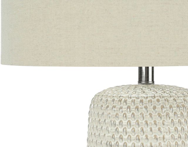 Monarch Specialties Inc. 31"H Cream Ceramic Table Lamp-2