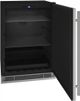U-Line® 1 Class 24" Stainless Solid Beverage Center-1