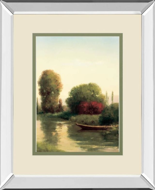 Classy Art By the Riverside by Udell Wall Art-0