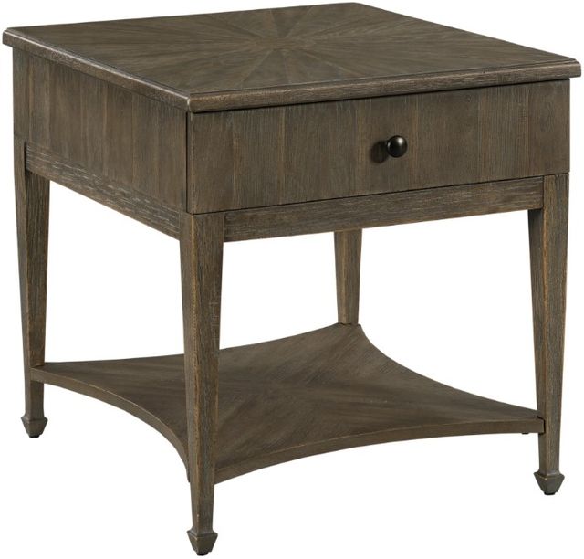 Hammary® Emporium Carmine Shadow End Table-0