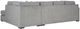 Signature Design by Ashley® Casselbury 2-Piece Cement Right Arm Facing Chaise Sectional-2