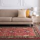 Surya Caesar Red/Black Multi Floral 5'x8' Area Rug-4