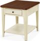 Peters-Revington™ Casual Choices™ Walnut End Table with Pistachio Base-1