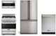 Viking® 4 Piece Stainless Steel Gas Kitchen Package-0