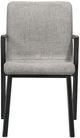 Armen Living Varde Black Dining Accent Chair-4