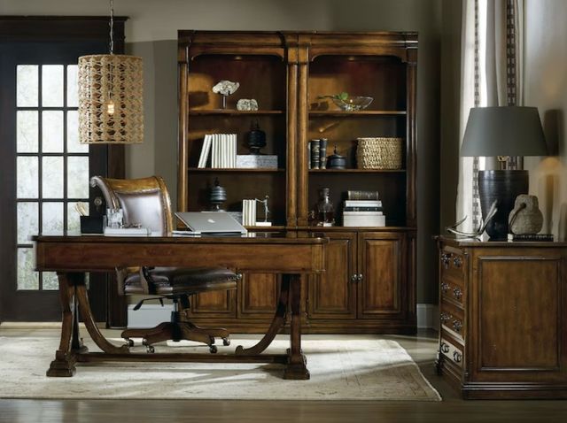 Hooker® Furniture Tynecastle Warm Chestnut Writing Desk-1