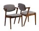 Coaster® Malone 2-Piece Dark Walnut Side Chairs-2