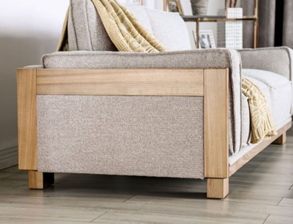 Furniture of America® Harstad Beige Sofa-1