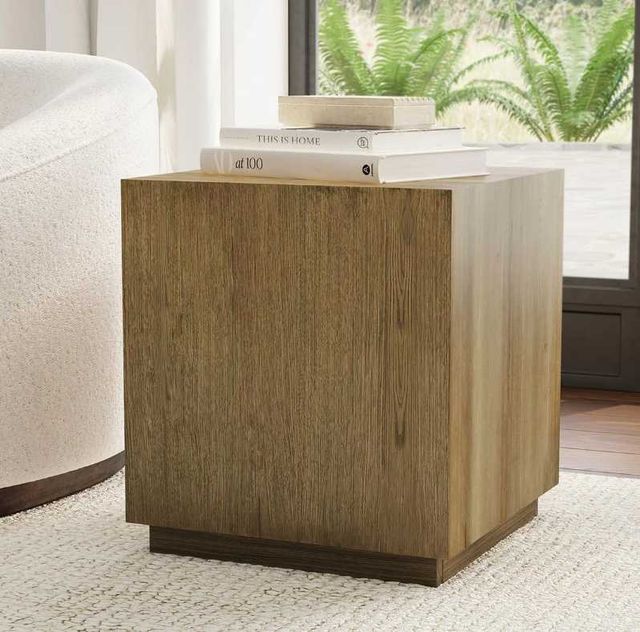 Classic Home Layne Light Brown Square End Table-1