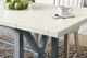 Hooker® Furniture Serenity Piers Friendship Shell Extendable Counter Height Dining Table with Seaspray Base-1