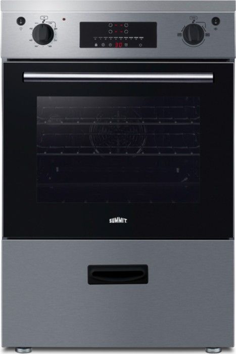 Summit® 24” Stainless Steel Slide-In Induction Range-0