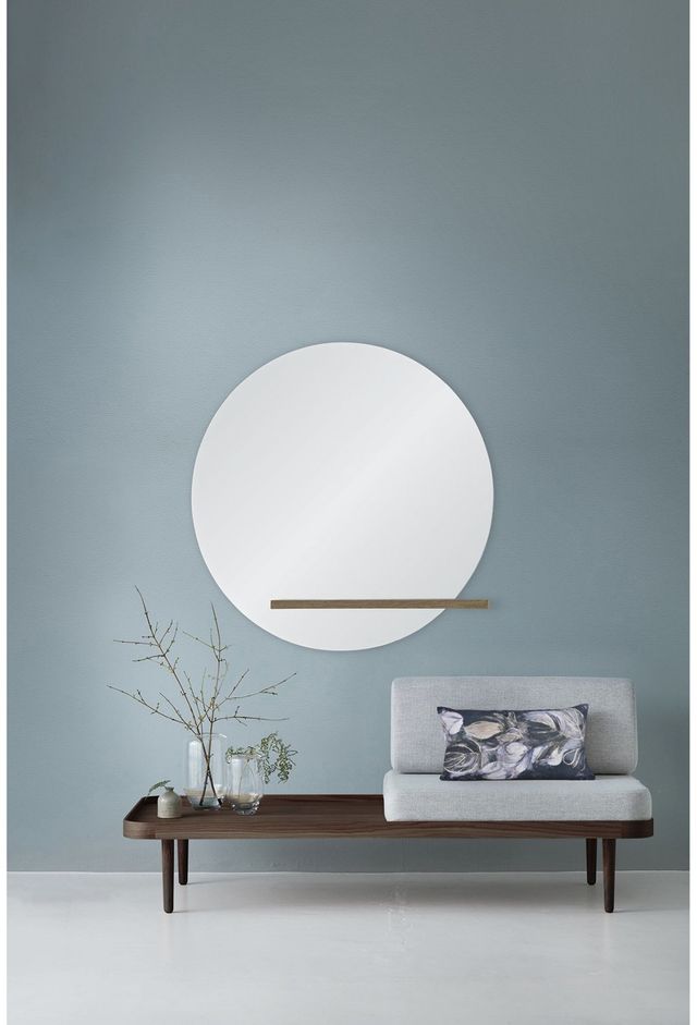 Renwil® Bassett Oak Mirror With Shelf-4