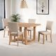 Furniture of America® Sauro 5-Piece Natural Dining Table Set-0