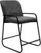 International Furniture Direct Comala Iron Gray Upholstered Counter Stool-0