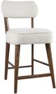 Jofran Inc. Urban Archive Wes Walnut/White Counter Stool-0