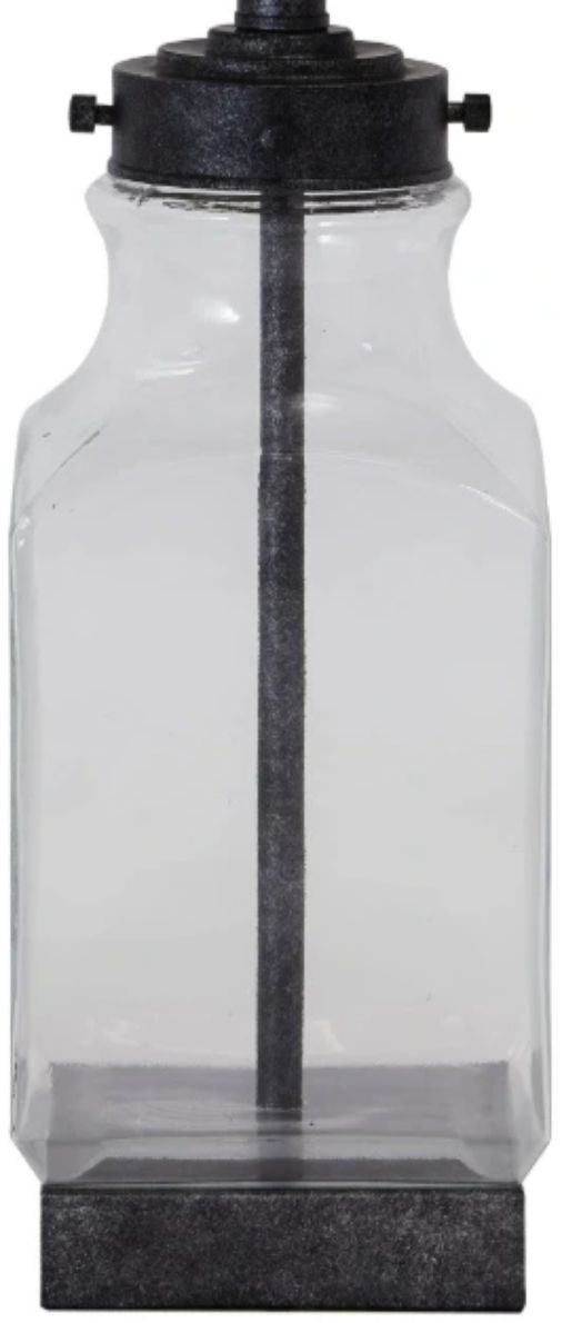 Signature Design by Ashley® Sharolyn Transparent/Silver Table Lamp-1
