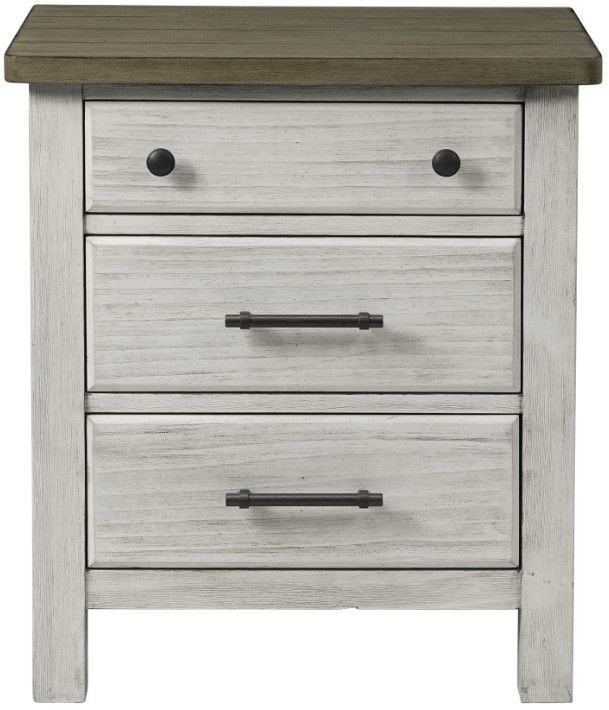 Westwood Design Timber Ridge Weathered Washed Sierra Youth Nightstand-1
