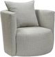 Jonathan Louis Spectrum Meatball Ivory Swivel Chair-0