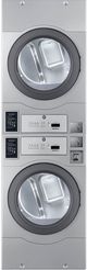 Crossover 2.0 7.0 Cu. Ft. Silver Commercial Electric Dryer-1