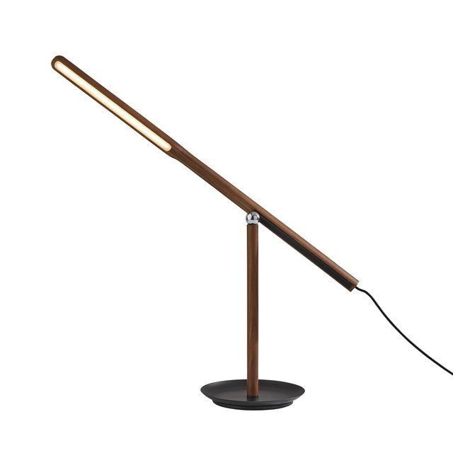 Adesso® ADS360 Gravity Walnut Ash Led Desk Lamp-0