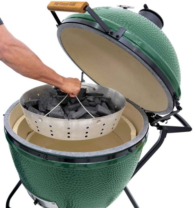 Big Green Egg® 2XL EGG Stainless Steel Fire Bowl-1