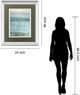 Classy Living Caroline Gold Twilight Blues Wall Art-2