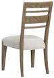 Magnussen Home® Plum Creek Elite Dove/Sierra Brown Dining Side Chair-4