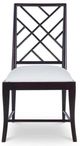 Century® City Dark Stocked Crossback Side Chair-1