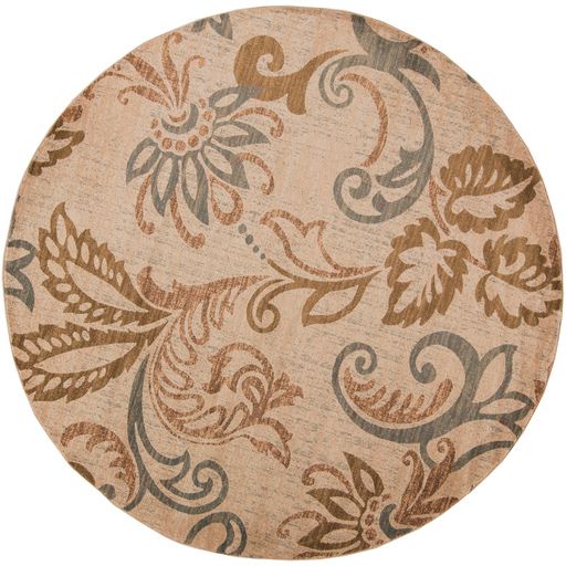 Surya Riley Tan 8' Round Rug-0