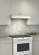 Broan® Tenaya Series 30" White Under Cabinet Range Hood-1