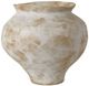 Currey & Company Monte Carlo 2-Piece Antique White/Light Brown Vase Set-2