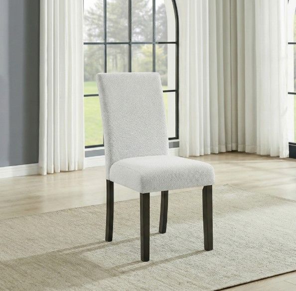 New Classic® Home Furnishings Carissa Espresso/Stone Dining Side Chair-1